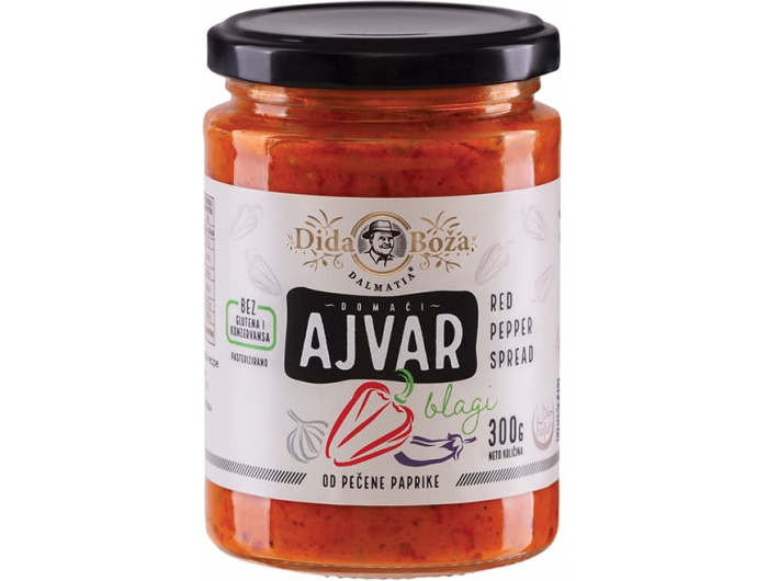 Dida Boža ajvar domaći blagi 300 G