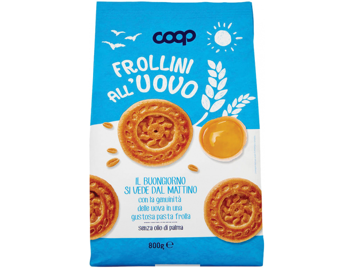 Coop keks Frollini s jajima 800 g