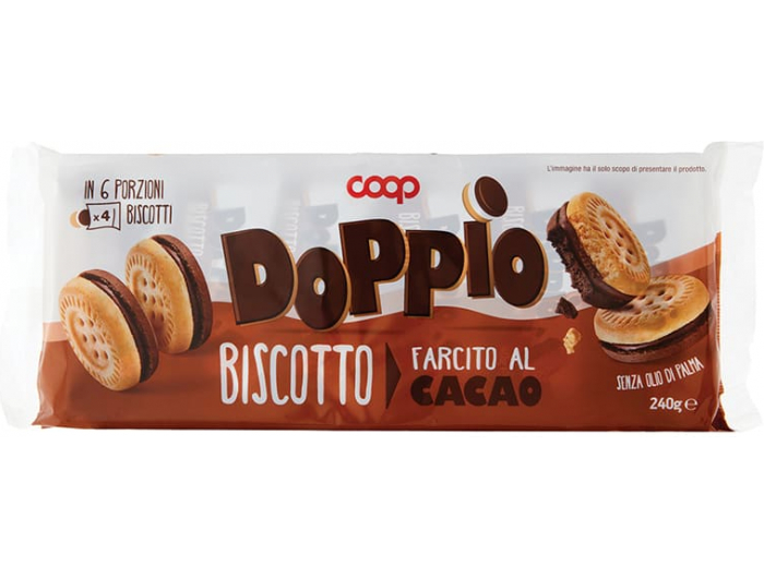Coop duo keks kakao 240 g