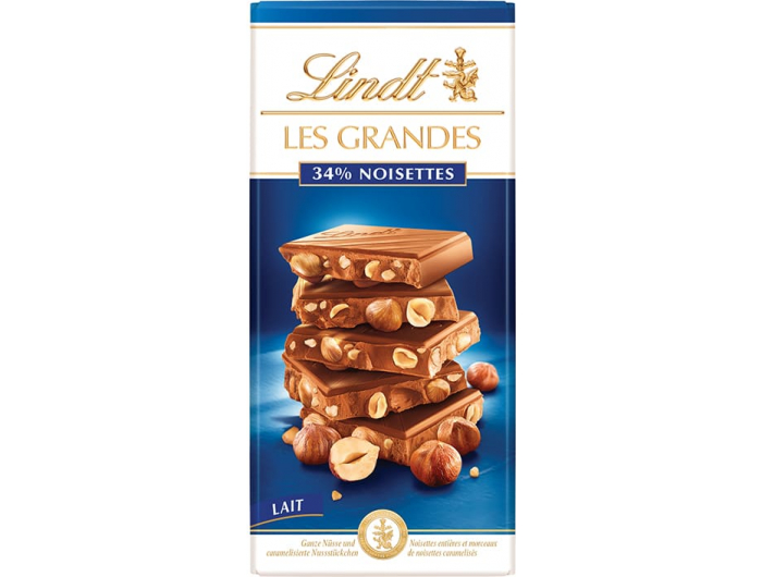Lindt mliječna čokolada s lješnjacima 150 g