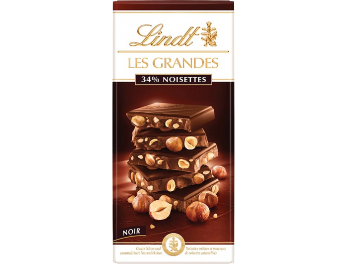 Lindt tamna čokolada s lješnjacima 150 g