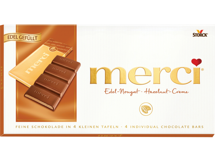 Merci Čokolada Nougat 112 g