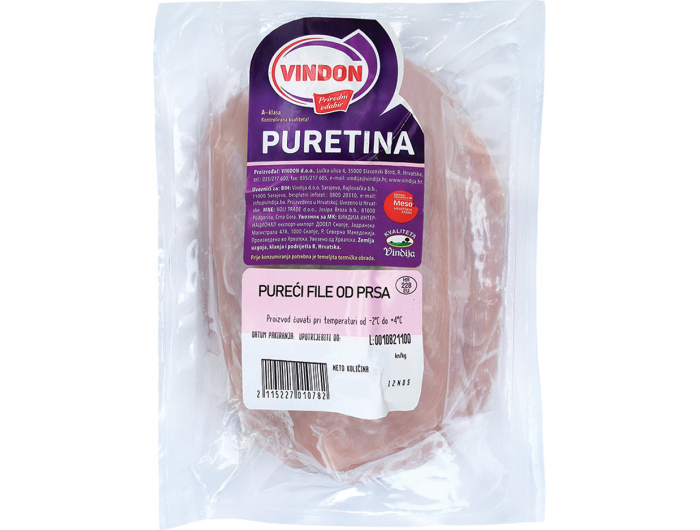 Vindija Vindon pureći file od prsa 750 g