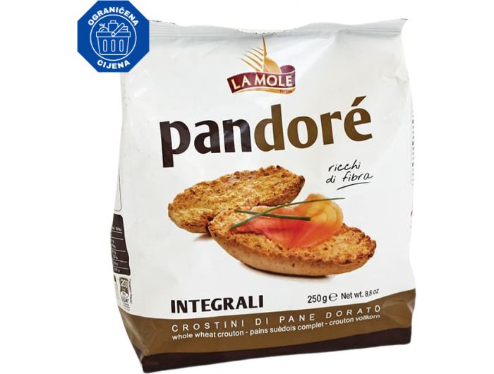 La Mole Pando Dvopek integralni 250 g