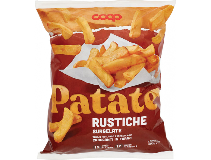 Coop pommes frites Rustica 600 g