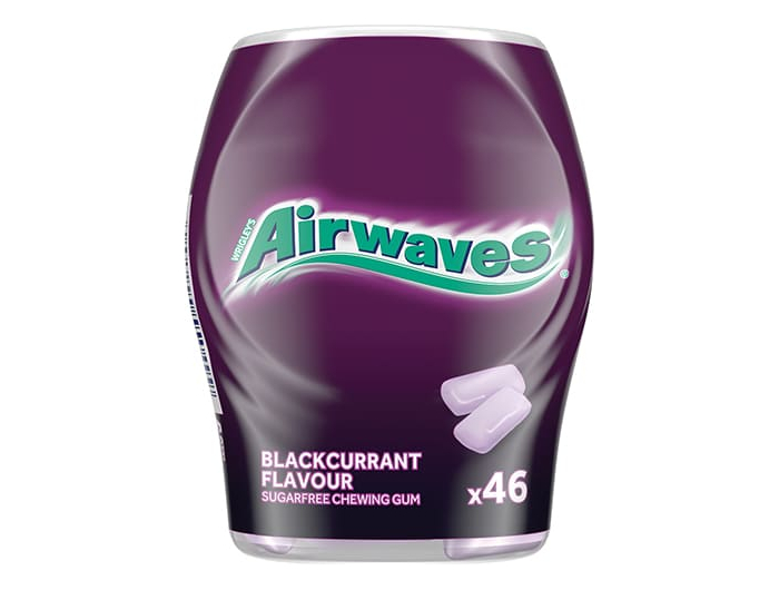 Airwaves žvakaća guma Blackcurrant 64 g