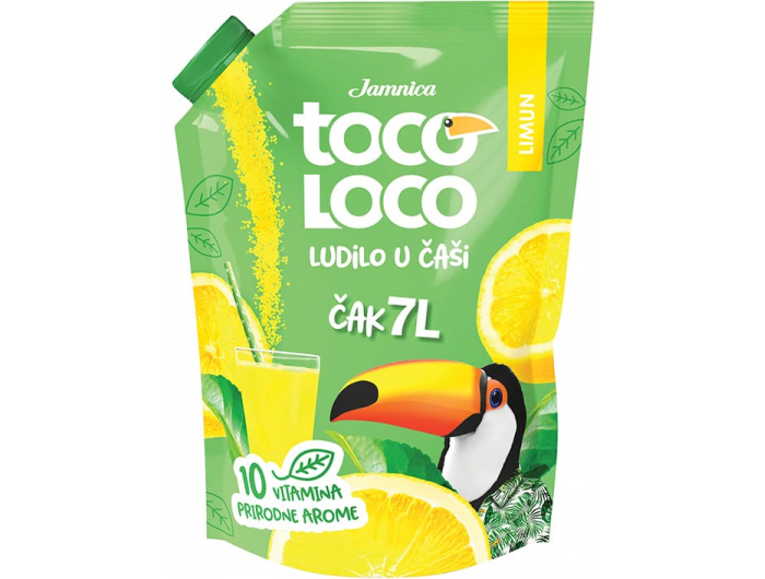 Jamnica Toco Loco okus limun 550 g