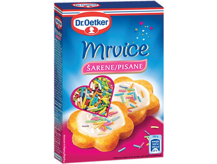 Dr. Oetker dekor šarene mrvice 80 g