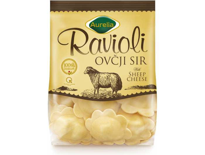 Aurelia Ravioli svježa tjestenina ovčji sir, 250 g