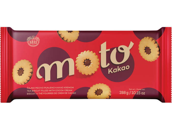 Kraš Moto keks kakao 288 g