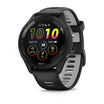Forerunner 265 Black Bezel And Case With Black Powder Gray Silicone Band Pametni Sat