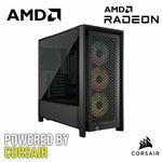 Adm Stolno Racunalo Premium P11 Powered By Corsair Ryzen 7 9800x3d Amd Ryzen 7 9800x3d 32GB Ram Amd Radeon Rx 9070 Xt
