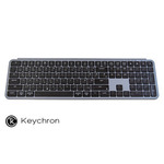 Keychron B6 Pro Tipkovnica Usb Bijela Siva