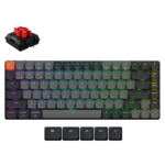 Keychron K3 V3 Mehanicka Tipkovnica Usb Crna Crvena