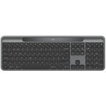 Tipkovnica Logitech Signature Slim Solar Bezicna Bluetooth Crna 920 013764