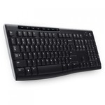 K270 Bezicni Tipkovnica Usb Crna