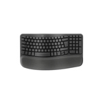Wave Keys For Business Bezicni Tipkovnica Usb Crna Siva