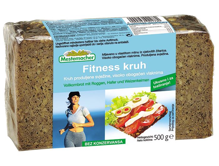 Mestemacher kruh fitness 500 g