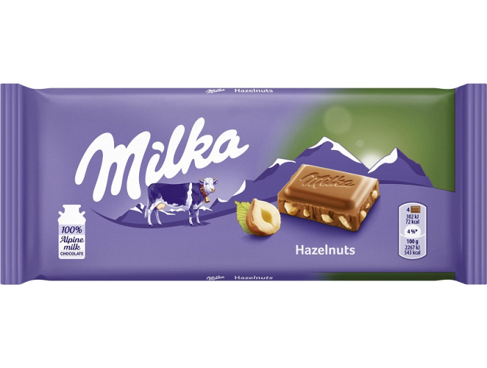 Milka Čokolada s lješnjacima 80 g