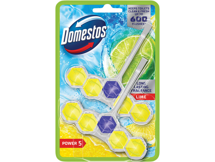 Domestos osvježivač za wc školjku Lime 2x50 g
