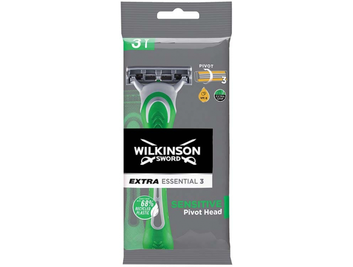 Wilkinson Sword brijač Extra Essential 3 sensitive 3/1