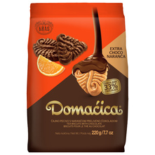 Kraš Domaćica Čajno pecivo Extra choco naranča 220 g