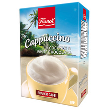 Franck Cappuccino kokos bijela čokolada 148 g