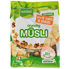 Naturel Crunchy Muesli čokolada 750 g