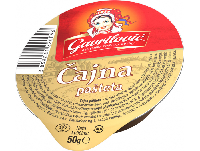 Gavrilović pašteta čajna 50 g