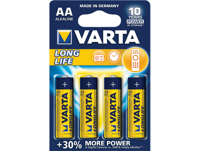 Varta baterija AA LR6 1,5V 4 kom