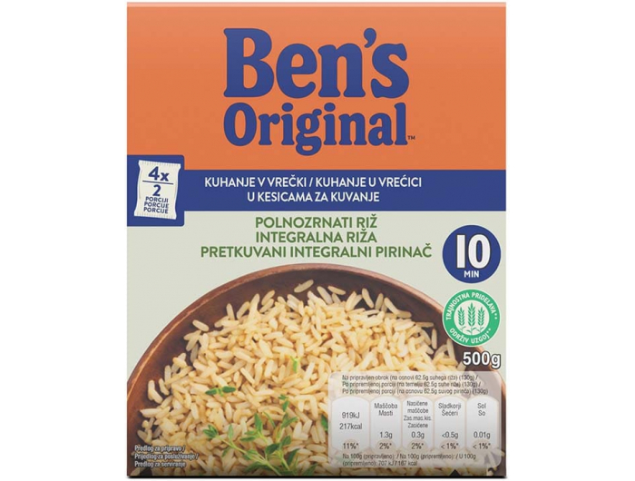 Ben's Original integralna riža 500 g