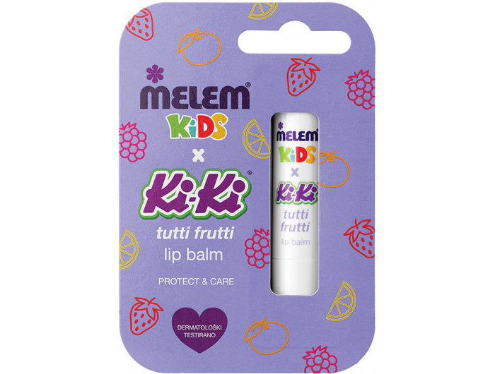 Melem Ki-ki dječji balzam za usne tutti fruti 4,5 g