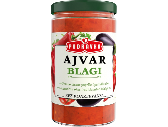 Podravka Ajvar blagi 195 g