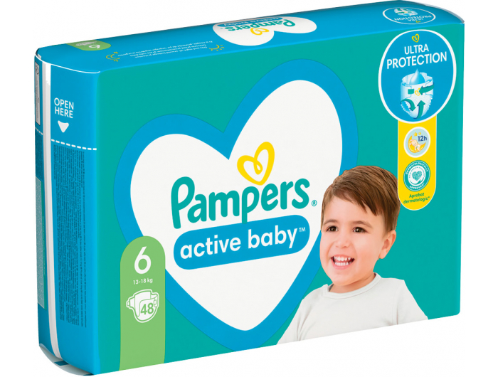 Pampers Dječje pelene ab maxi 48 kom S6