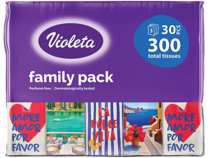 Violeta Papirnate maramice 3 sloja 30/1