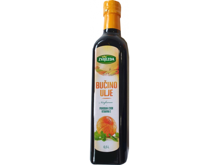 Zvijezda Bučino ulje 0,5 L