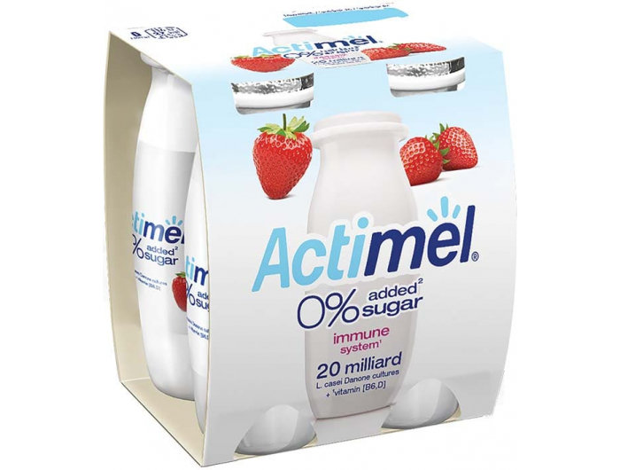 Actimel voćni jogurt bez dodanog šećera 4x100 g
