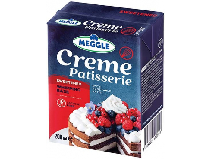 Meggle Creme Patisserie vrhnje za šlag 200 ml