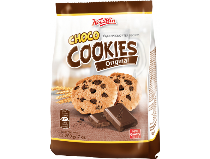 Koestlin Choco cookies Original Čajno pecivo 200 g