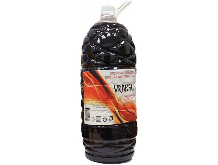 Dalvina vino Vranac 3L