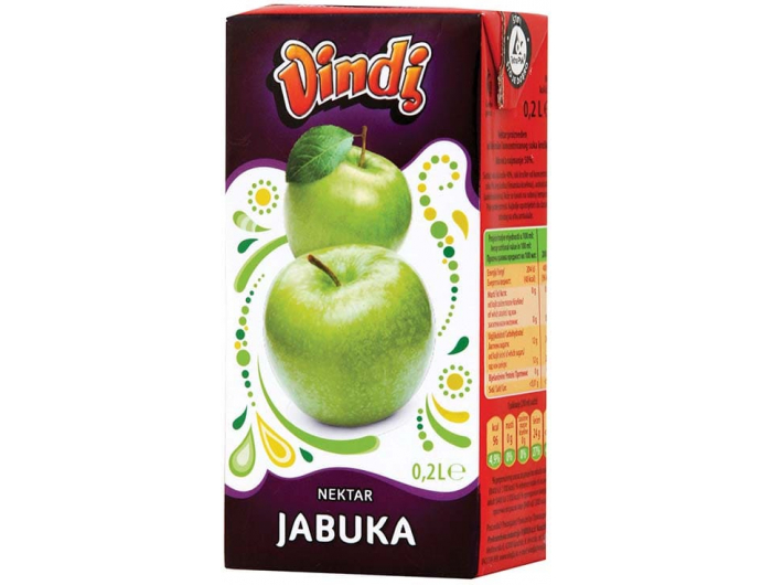 Vindija Vindi Nektar jabuka 0,20 L
