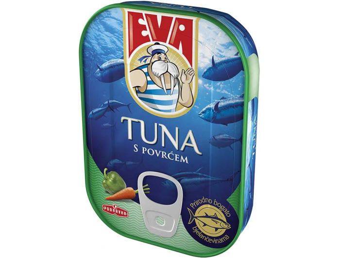 Podravka Eva tuna s povrćem u umaku od rajčice 100 g