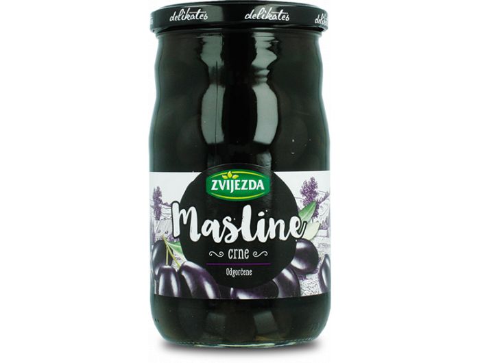 Zvijezda crne masline 700 g