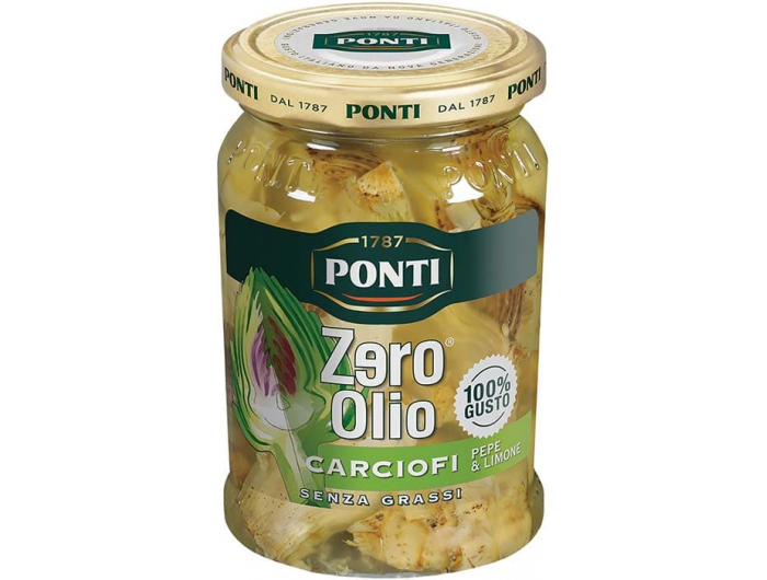 Ponti Zero Olio sjeckane artičoke u vinskom octu 300 g