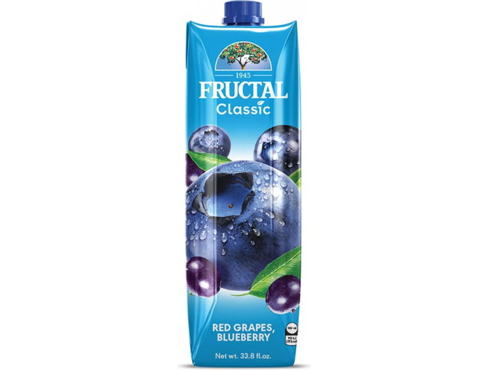 Fructal Classic crveno grožđe i borovnica 1 l