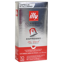 Illy Classico Espresso kava 10 kapsula, 57 g