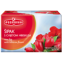 Podravka Čaj šipak s cvijetom hibiskusa 60 g