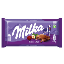 Milka Čokolada raisins&nuts 90 g