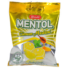 Kandit Mentol Bomboni limun-medeni 100 g