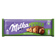 Milka Mmmax Čokolada whole hazelnuts 250 g